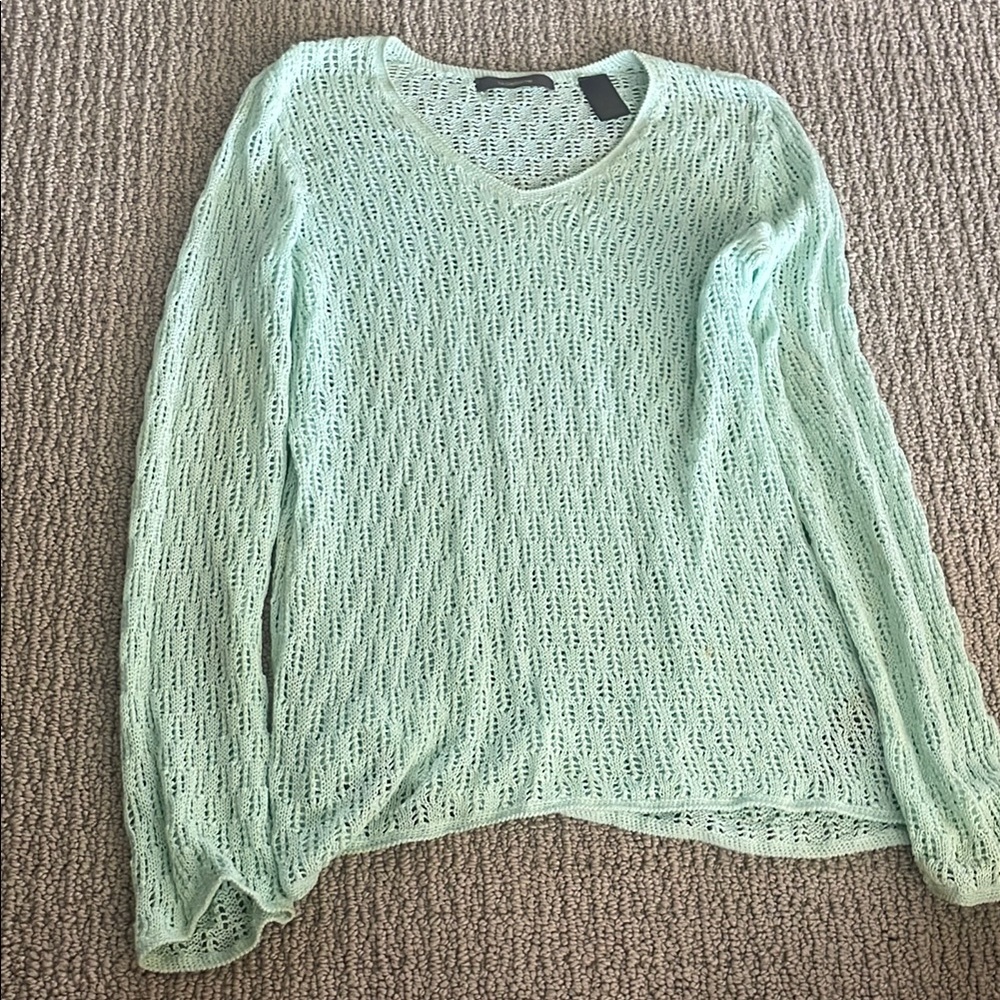 Mint Green Knit Sweater